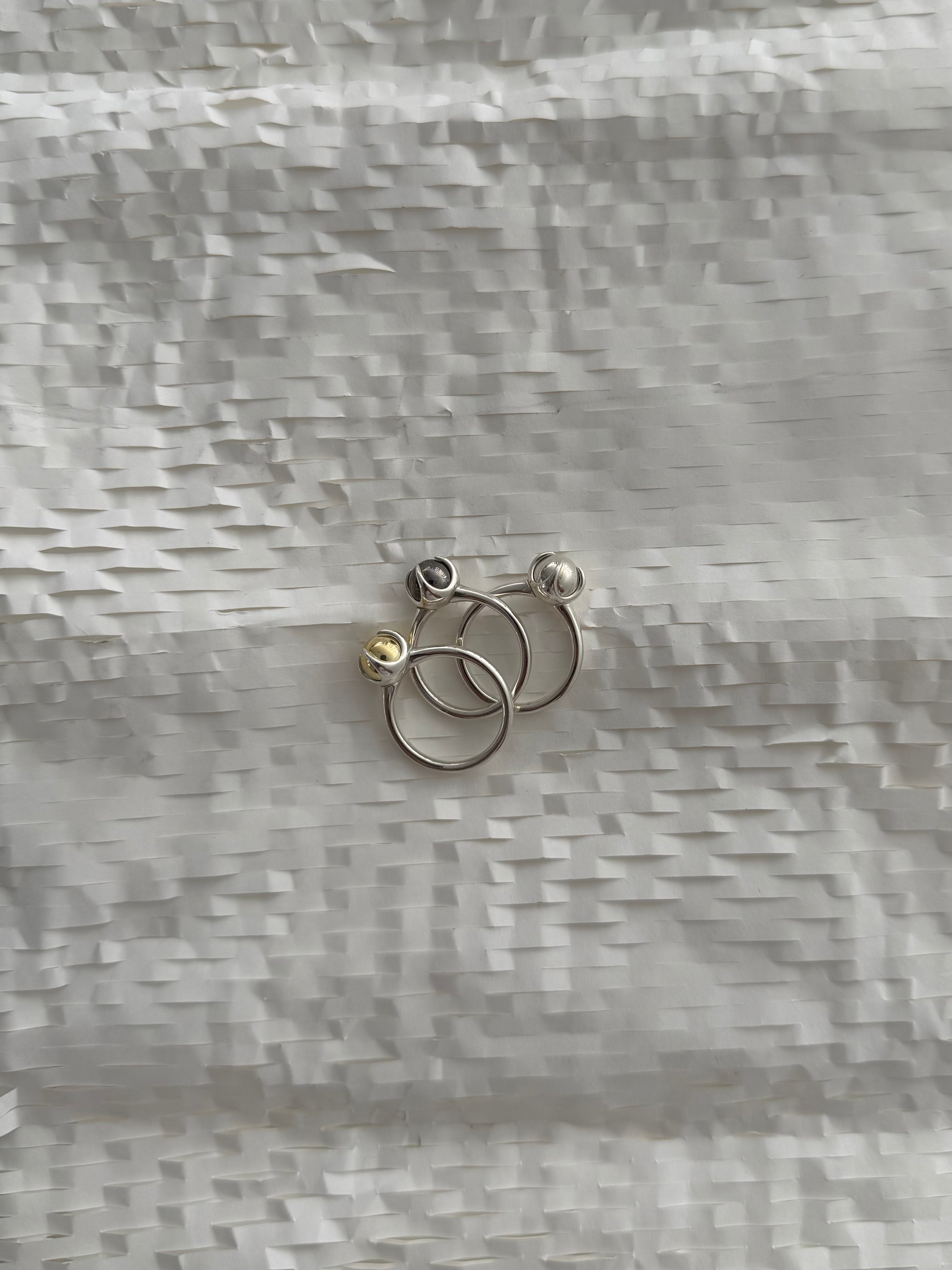 Silver Pearl Ring