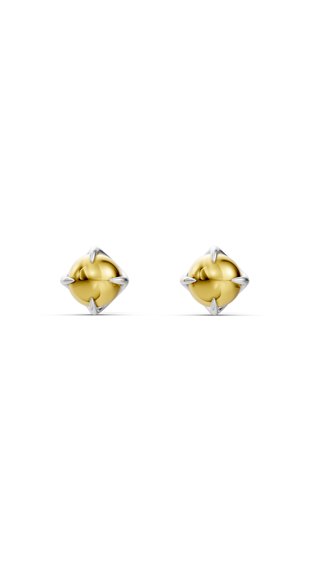 Silver Pearl Studs