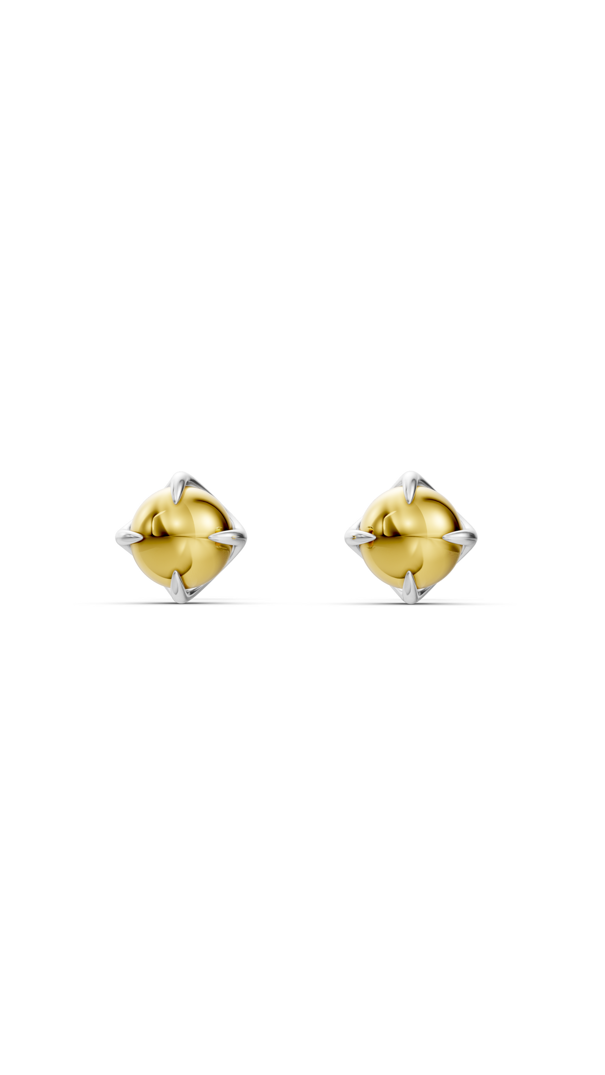 Silver Pearl Studs