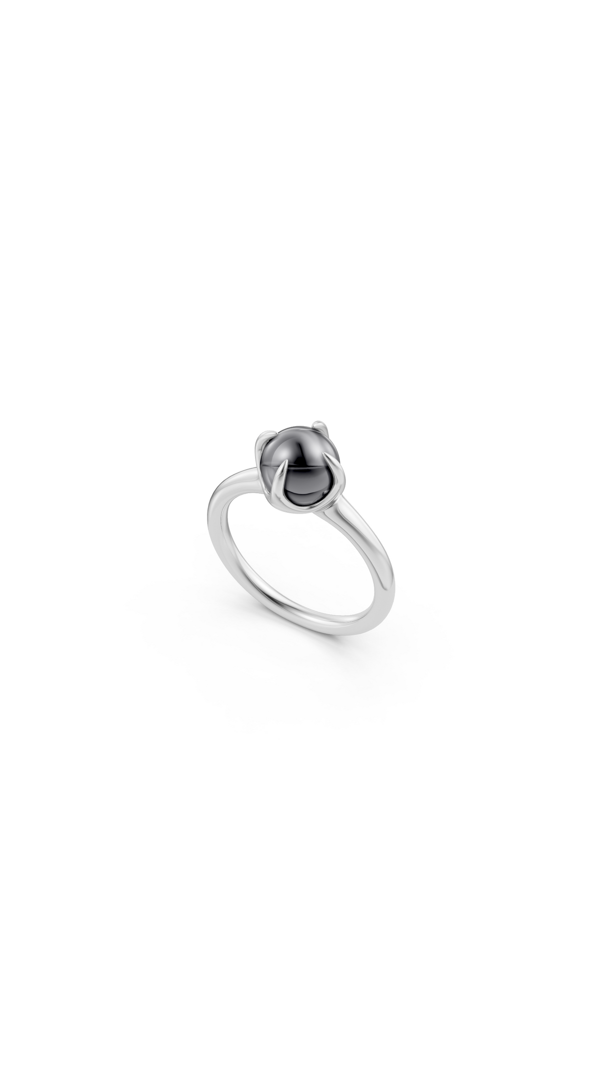 Silver Pearl Ring
