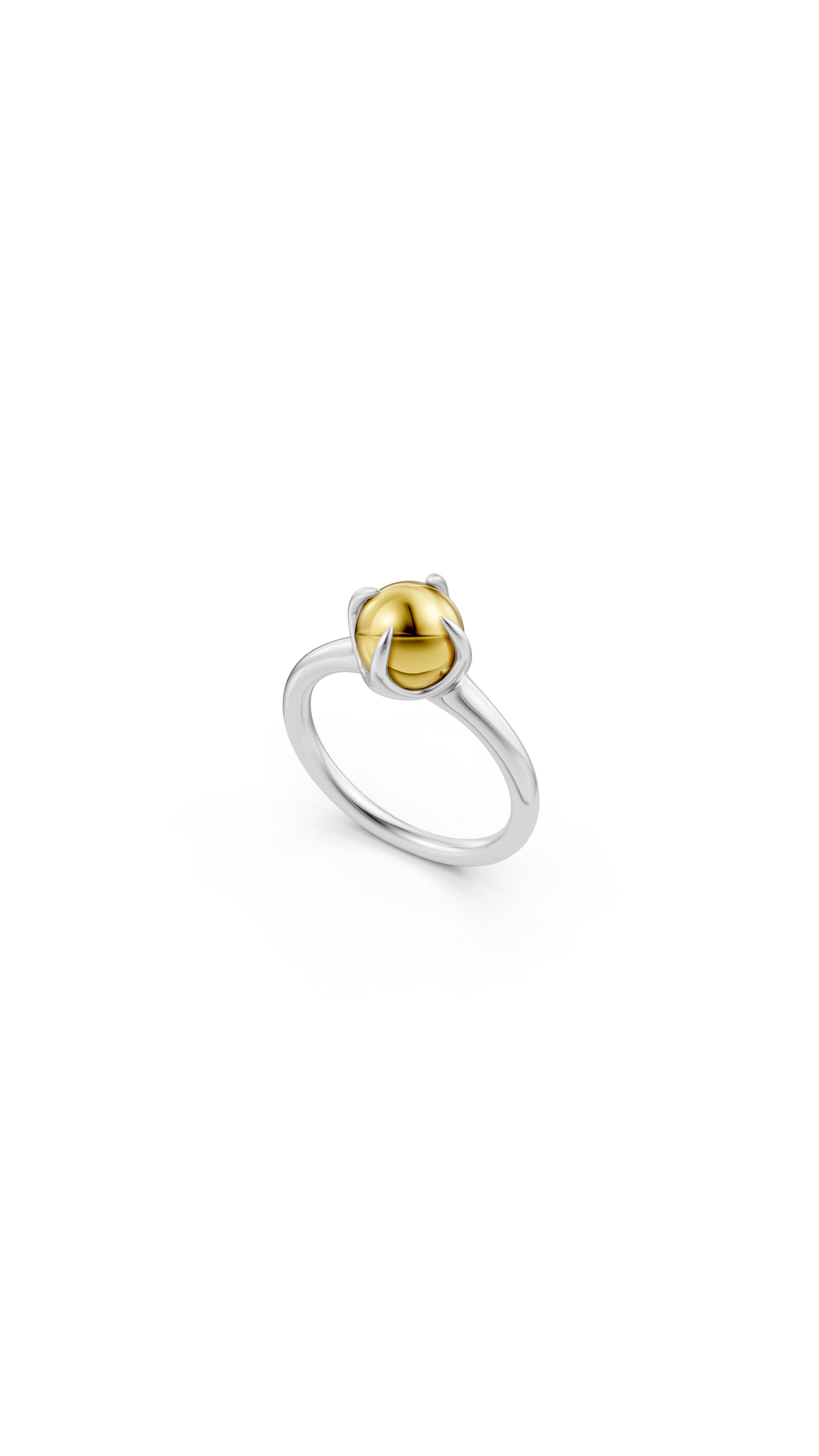 Silver Pearl Ring