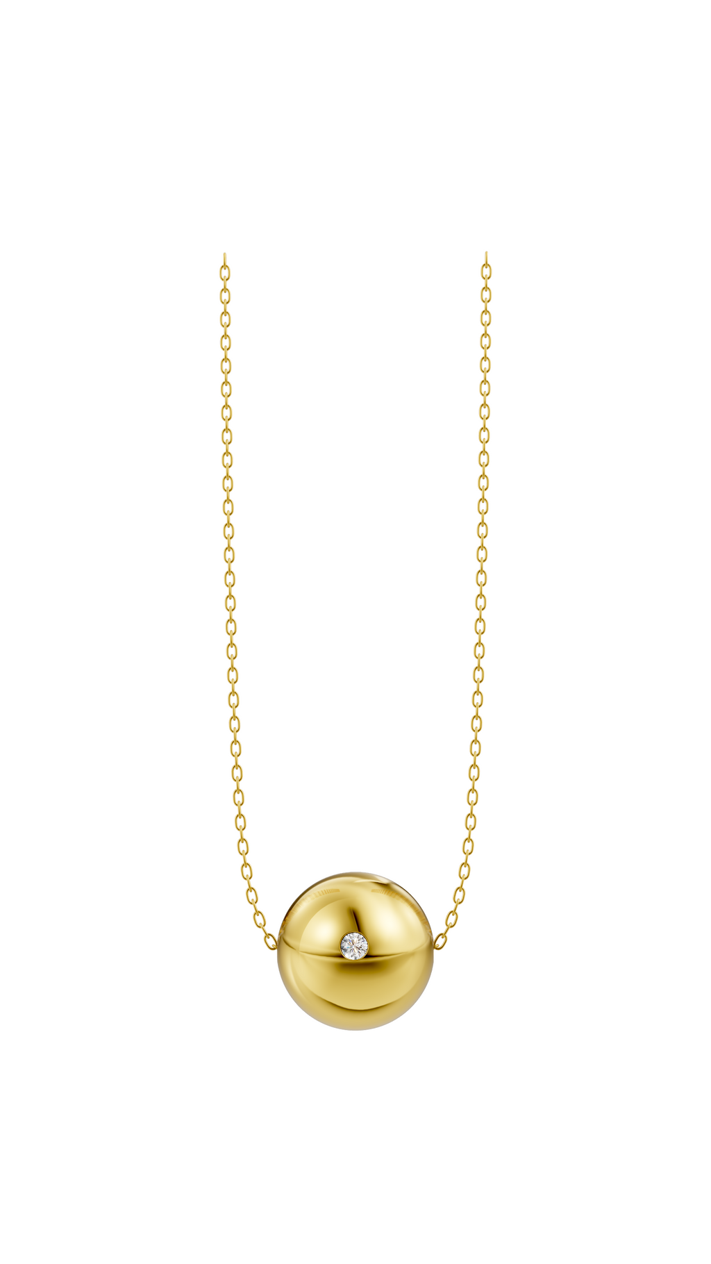 Gold Pearl Necklace