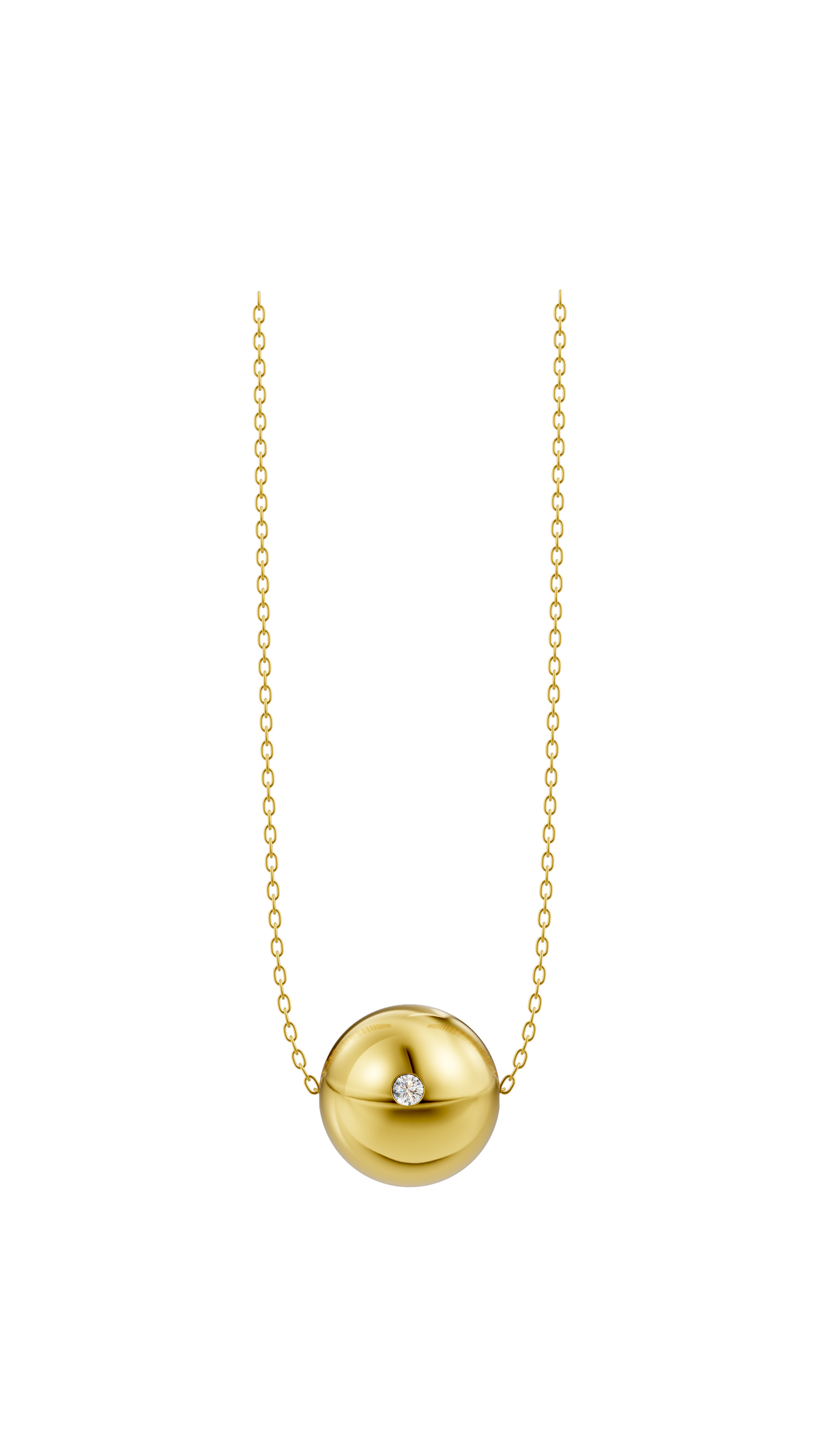 Gold Pearl Necklace